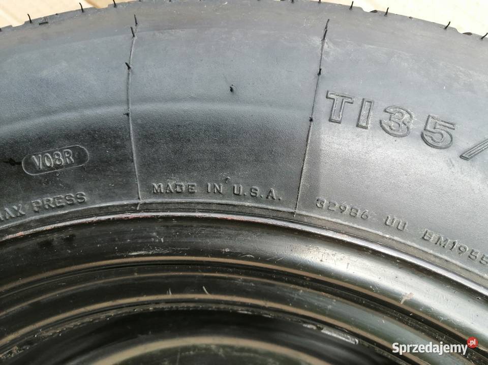 Koło zapasowe dojazdowe T13590R17 Firestone USA Białe Błota
