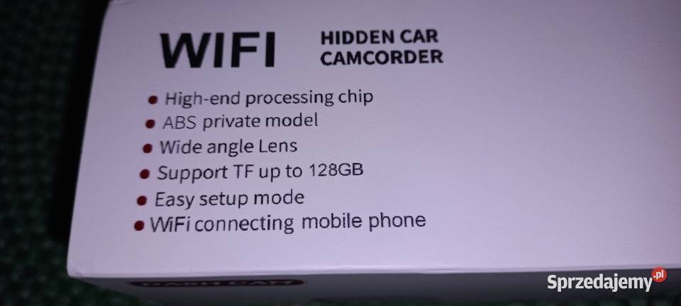 Rejestrator samochodowy Wifi 2K Pruszcz Gdański sprzedam