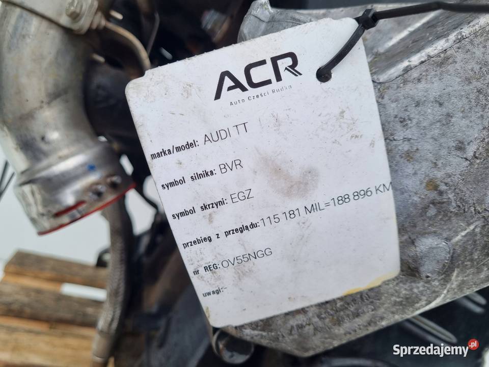 SILNIK KOMPLET Audi TT 18 T TURBO 190 188 ładna lubelskie Rudka