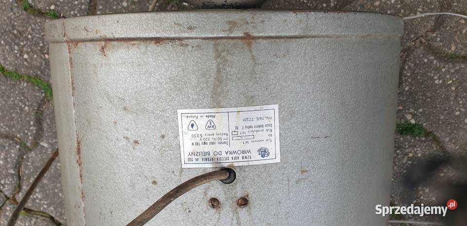 wirówka do wypranych ubrań Rudzica