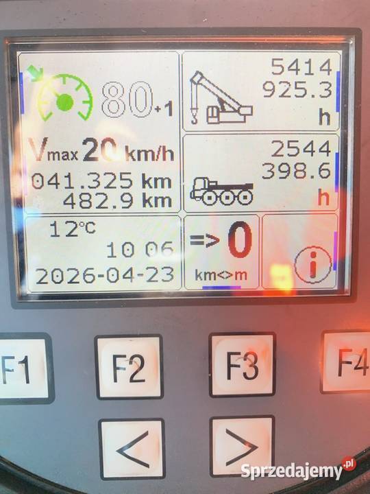 ŻURAW SAMOJEZDNY Liebherr LTM 107042 DźWIG Poznań