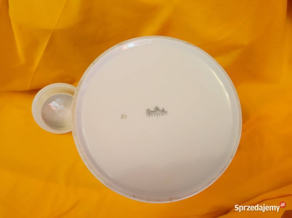 Dzbanek Rosenthal biel kłosy Antyki, Sztuka, Kolekcje Wrocław