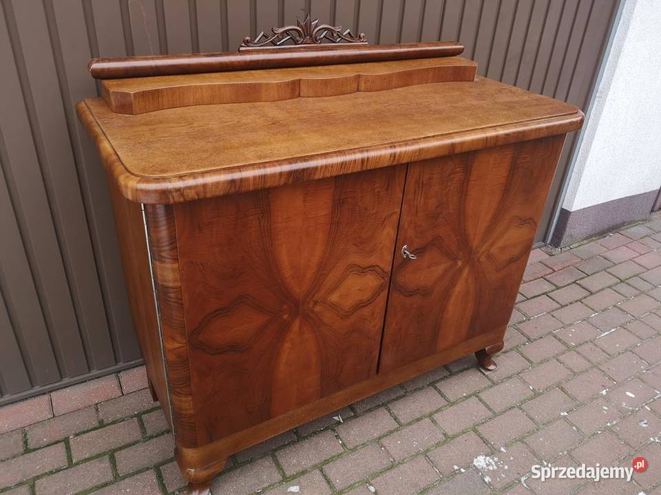 Komoda Pomocnik OrzechDąb Stara Antyk Renowacji wielkopolskie Swarzędz