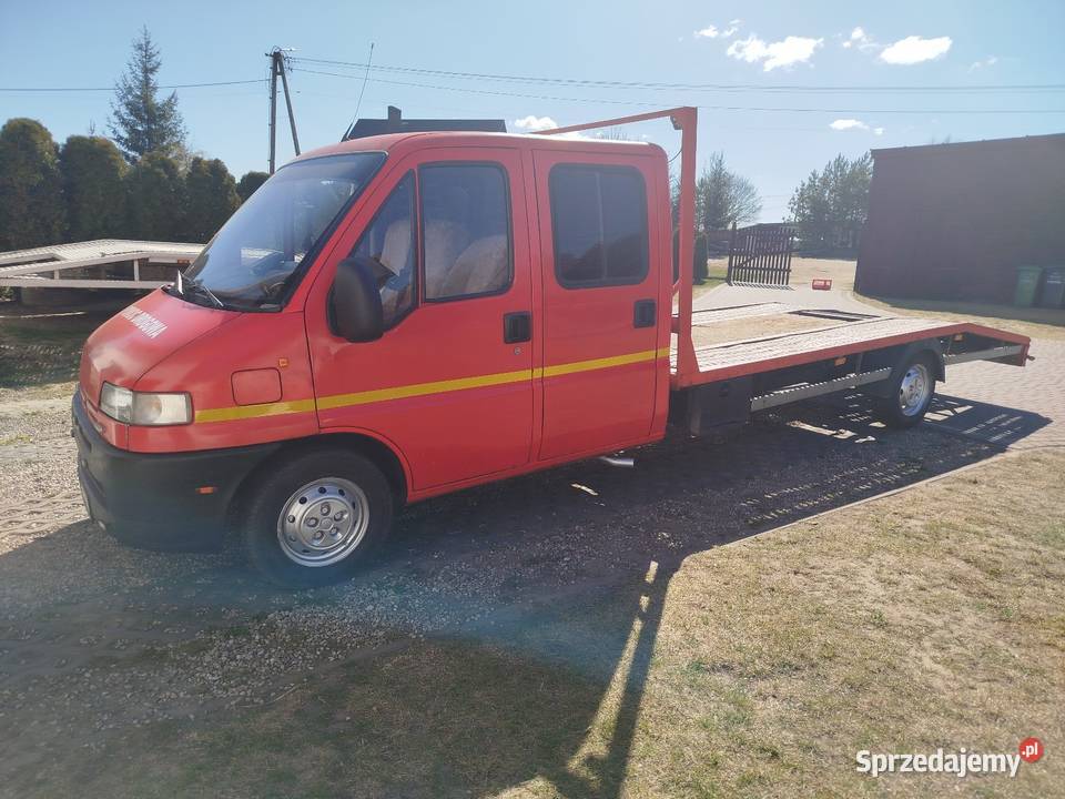 Fiat Ducato 28 JTD auto laweta kujawsko-pomorskie Tuchola
