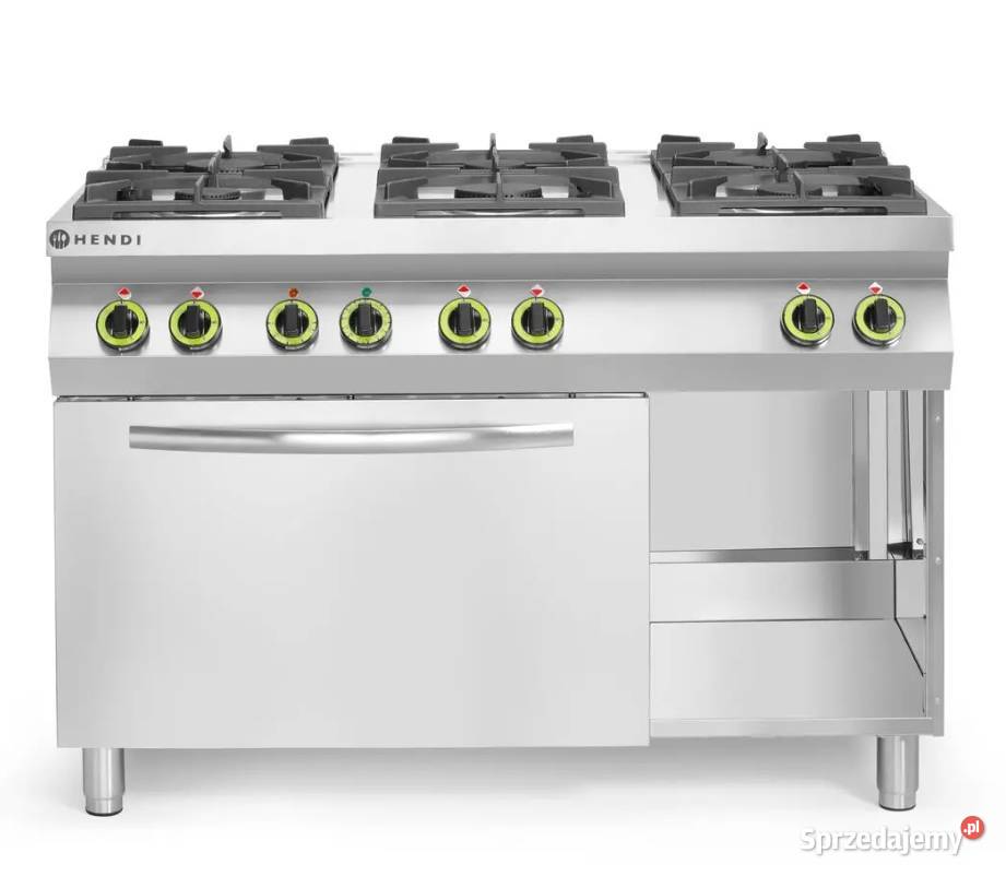 Nowa Kuchnia gazowa 6palnikowa z piekarnikiem Ostrów Wielkopolski