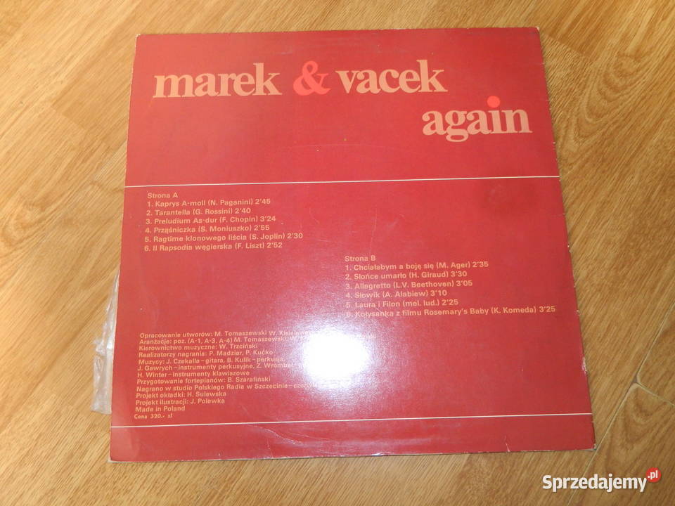 Marek Vacek Again Muzyka