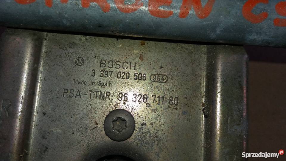 Citroen C5 Mechanizm wycieraczek przód silniczek Bolesławiec sprzedam