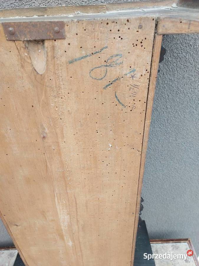 S121 Skrzynia obudowa starego zegara szafka Meble Tczew
