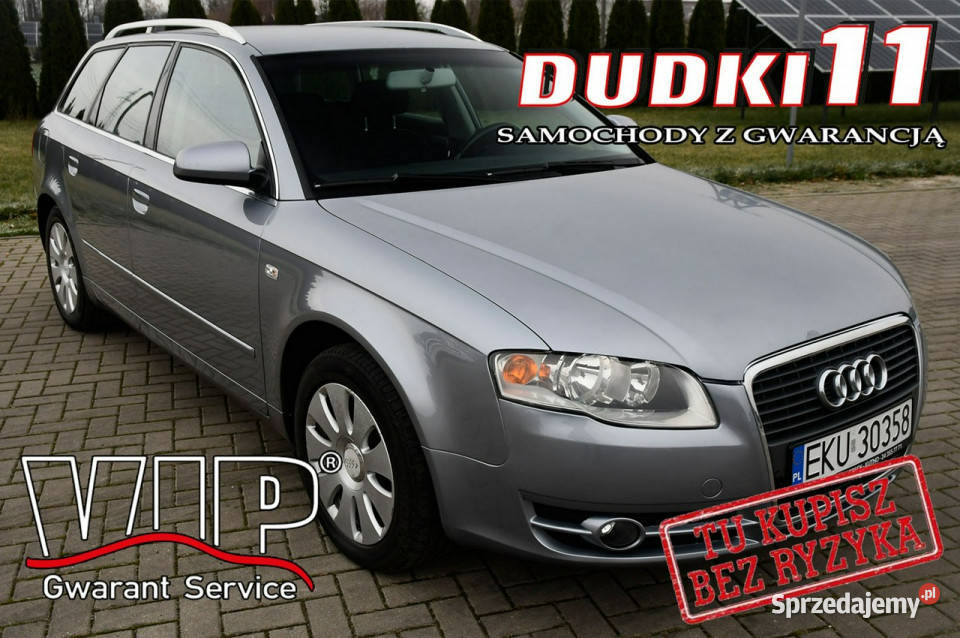 Audi A4 20b DUDKI11 SerwisKlimatronic 2 2000cm3 A4 Kutno sprzedam