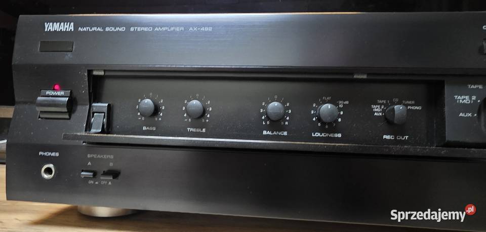 YAMAHA AX492 REWELACYJNY WZMACNIACZ STEREO Wzmacniacze i pokrewne małopolskie Tarnów