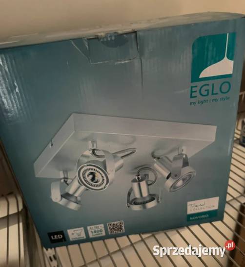 Nowy Plafon Led Novorio 4x5W Spoty Ruchome śląskie Częstochowa