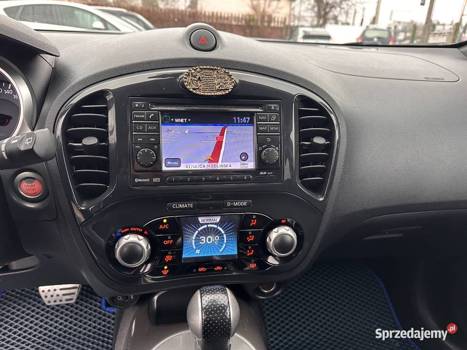 Nissan Juke 16 turbo 190 Automat 4x4 Kamera poduszka powietrzna Samochody osobowe mazowieckie Warszawa