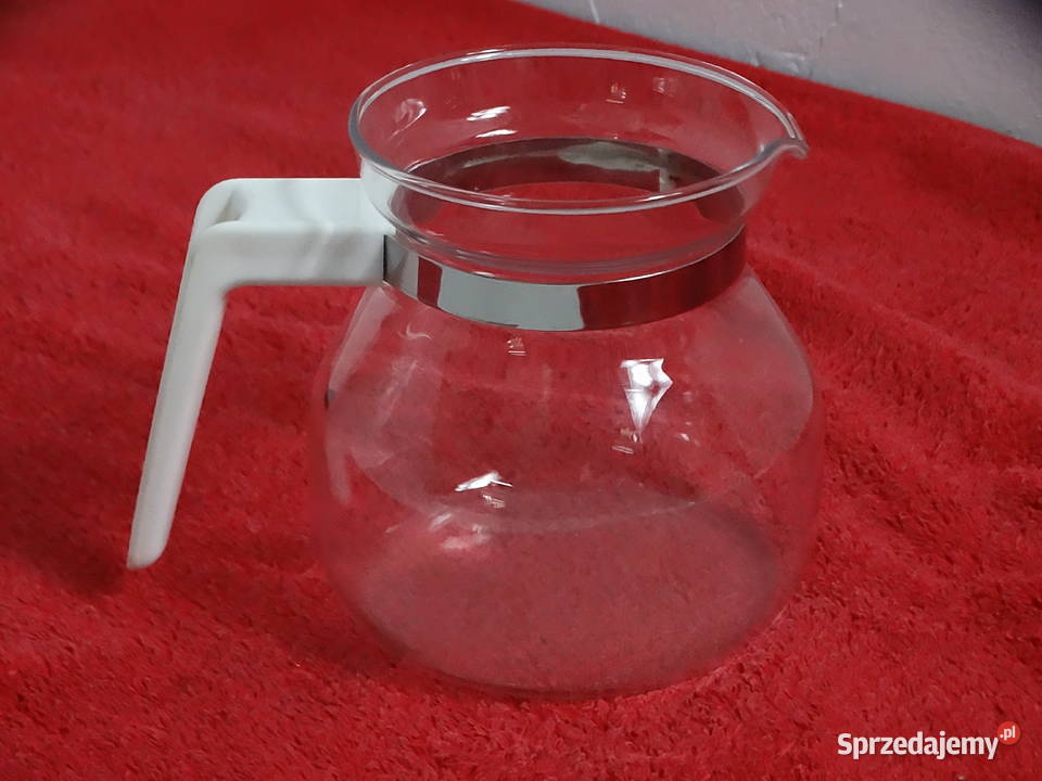 Szklany dzbanek do kawyherbaty 800ml Vintage Dzbanki, karafki i mleczniki Biłgoraj