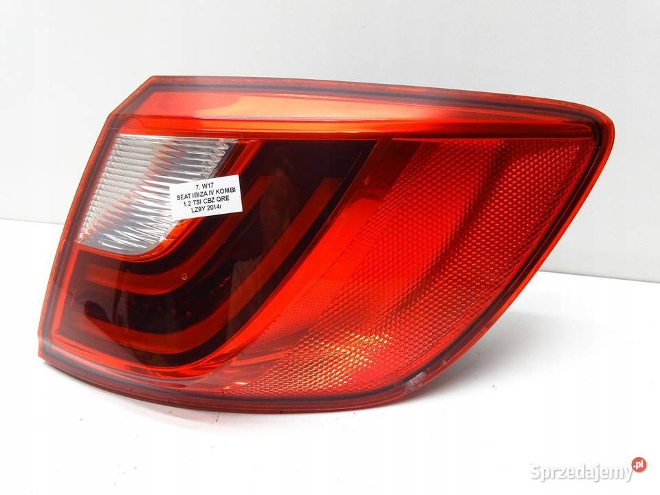 LAMPA PRAWA PRAWY TYŁ W BŁOTNIK 6J8945096D SEAT Karoseria