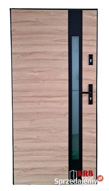 Drzwi kompletne zewnętrzne Łubianka sprzedam