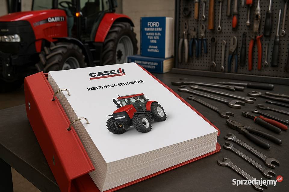 INSTRUKCJA SERWISOWA CASE IH PUMA cvx 170230 Gdańsk sprzedam