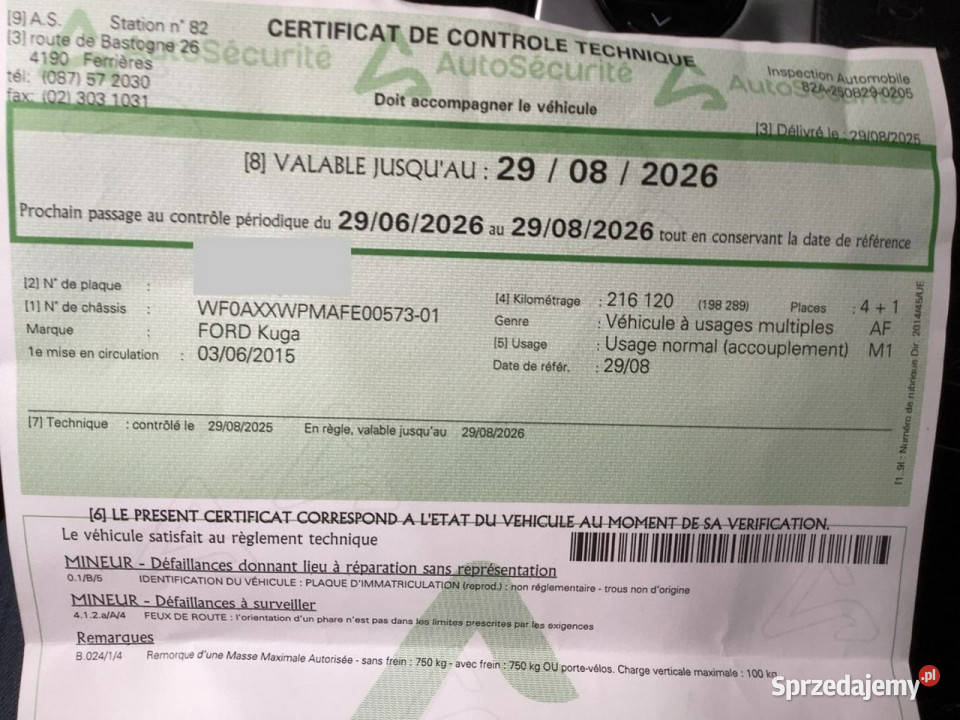 Ford Kuga Titanium mocny Diesel parktronk sprzedam
