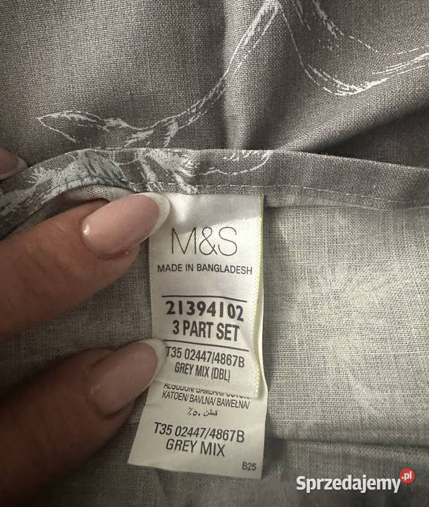 Komplet pościeli 200x200 100 bawełny MS Łódź