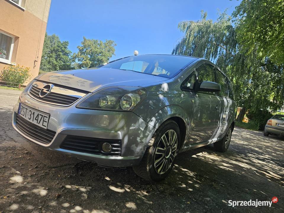 Opel Zafira 19 Cdti 7 osobowa zarejestrowana nieuszkodzony Stargard sprzedam