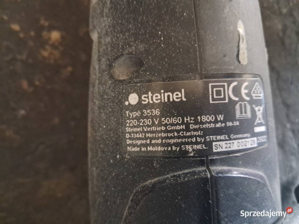Syndyk sprzeda Opalarka Steinel HL 1821 S Czymanowo
