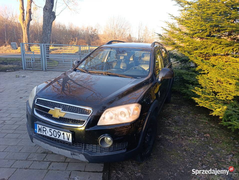 Chevrolet captiva automatyczna warmińsko-mazurskie Młynary sprzedam