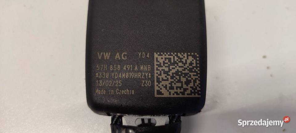 VW TAYRON ZAPINKA PASA KANAPY 3 RZĄD 57H858491A dolnośląskie