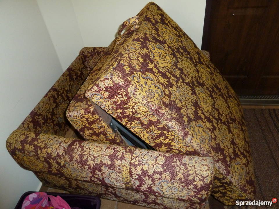 fotel rozkładany amerykanka klasyczne lubelskie Prawiedniki