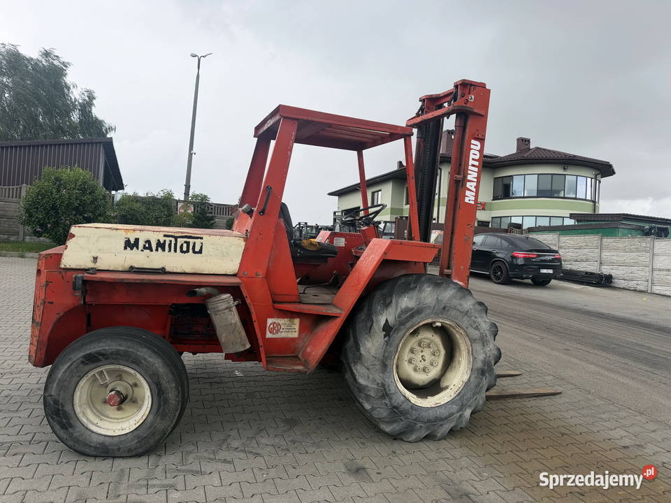 wózek widłowy terenowy MANITOU MB26NC 2600 360m łódzkie Działoszyn