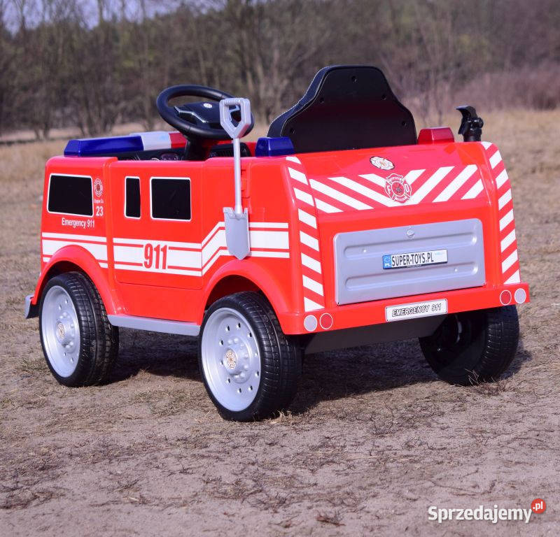 BAWIBUS Auto samochód na akumulator STRAŻ Rowerki i pojazdy Myszków