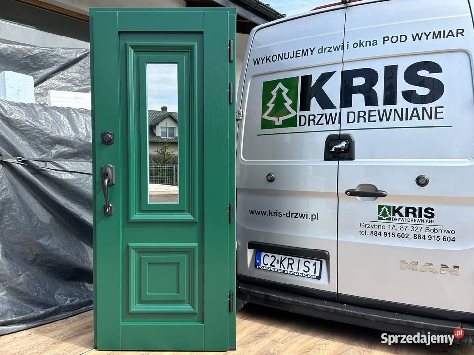 Drzwi zewnętrzne drewniane SCHLAGE NA KAŻDY kujawsko-pomorskie Grzybno