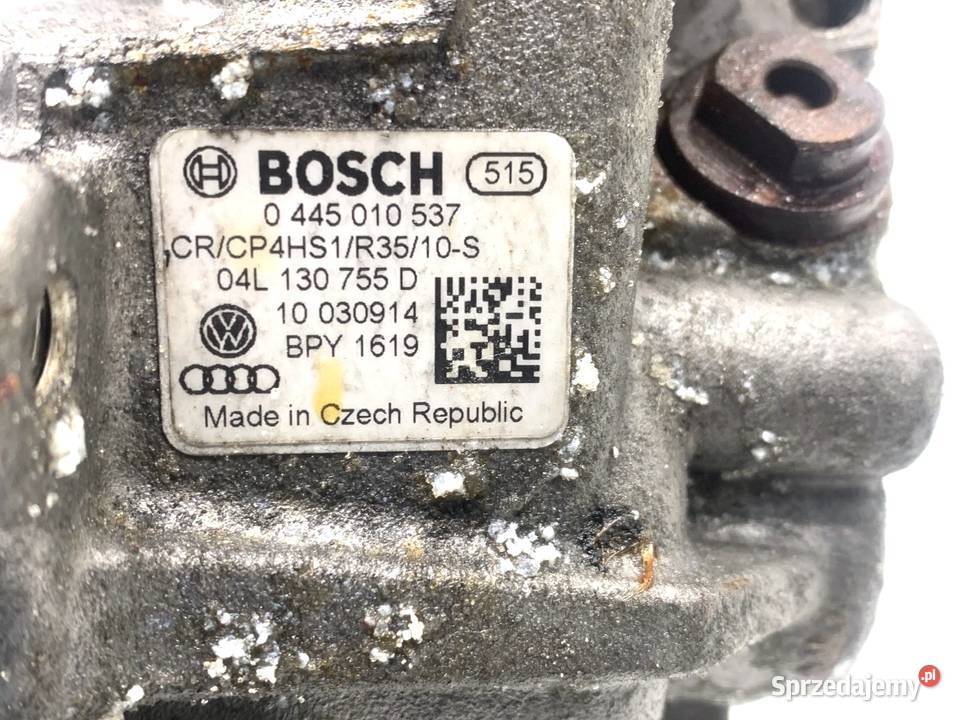 POMPA WYSOKIEGO CIŚNIENIA AUDI A3 8V 0445010537 osobowe