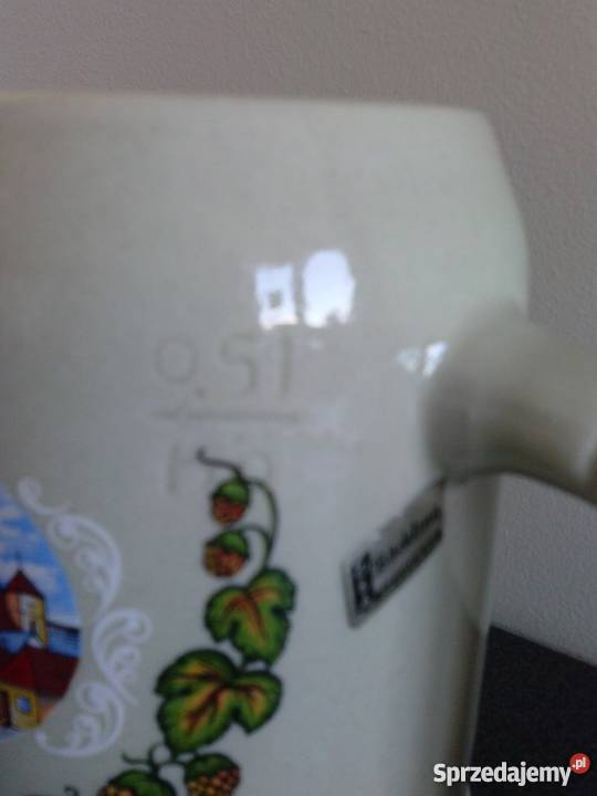 stary niemiecki kufel gratka kolekcjonera unikat inny kolor Gdańsk