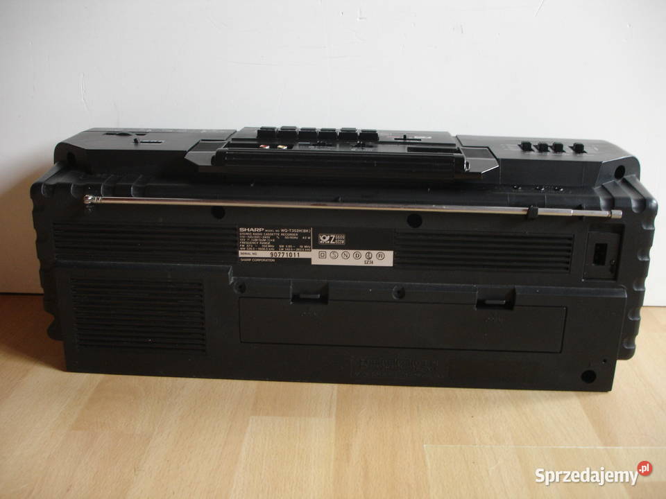 Radiomagnetofon SHARP WQT352H