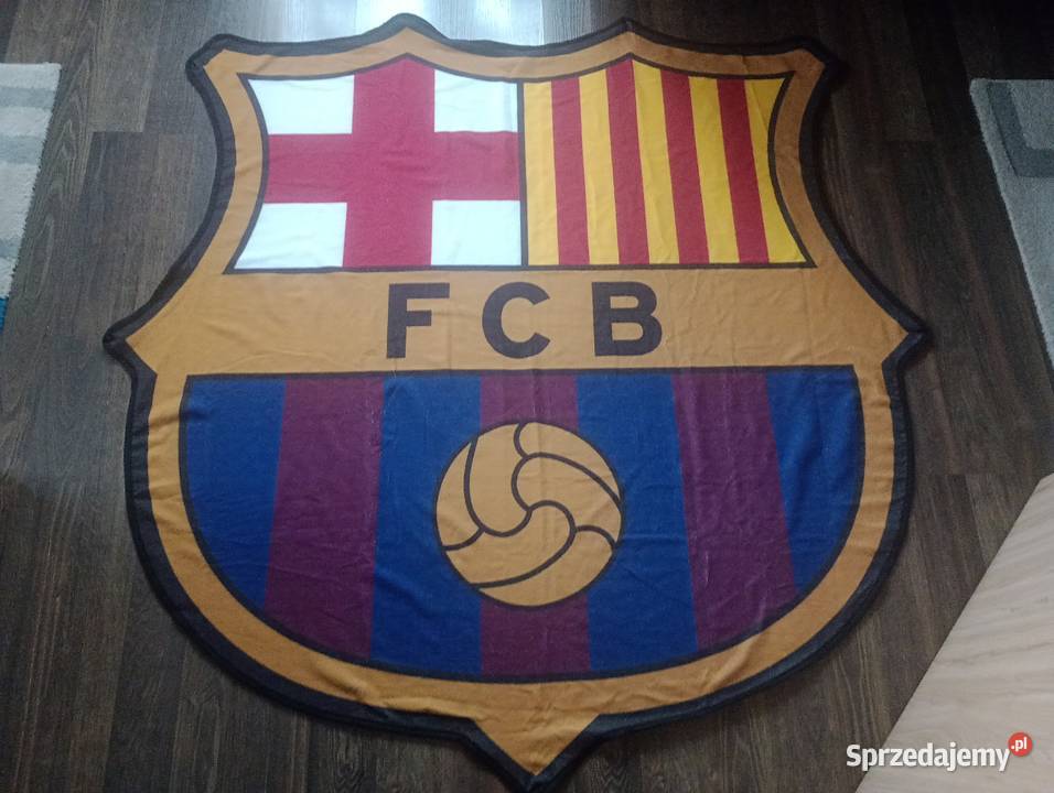 FC Barcelona ręcznik herb 150x145 warmińsko-mazurskie Dywity