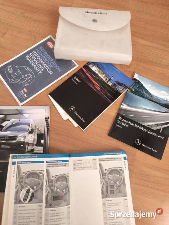 Książka obsługi Mercedes Sprinter 906 2016 Bytom