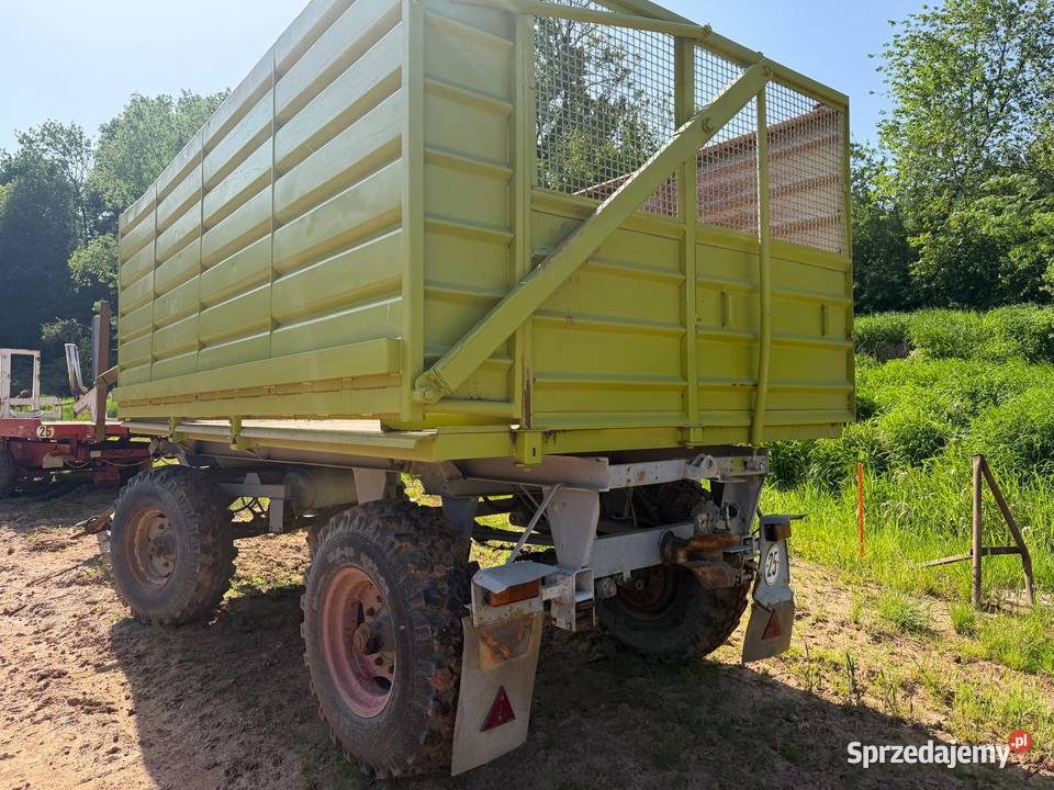 Przyczepa objętościowa do zielonek Przyczepy rolnicze Nowa Ruda