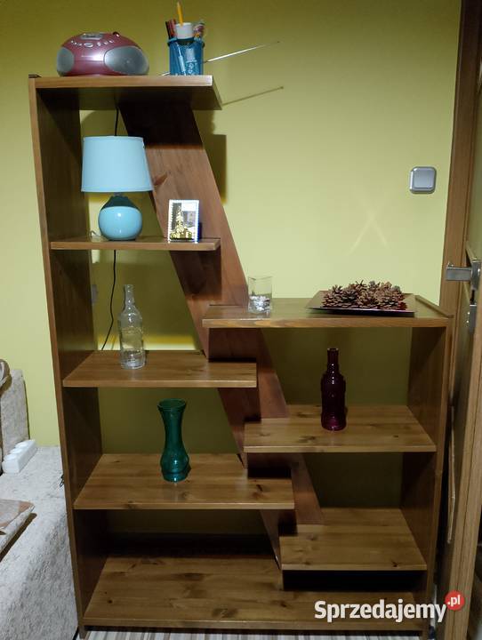 Regał drewniany stojący Twardogóra