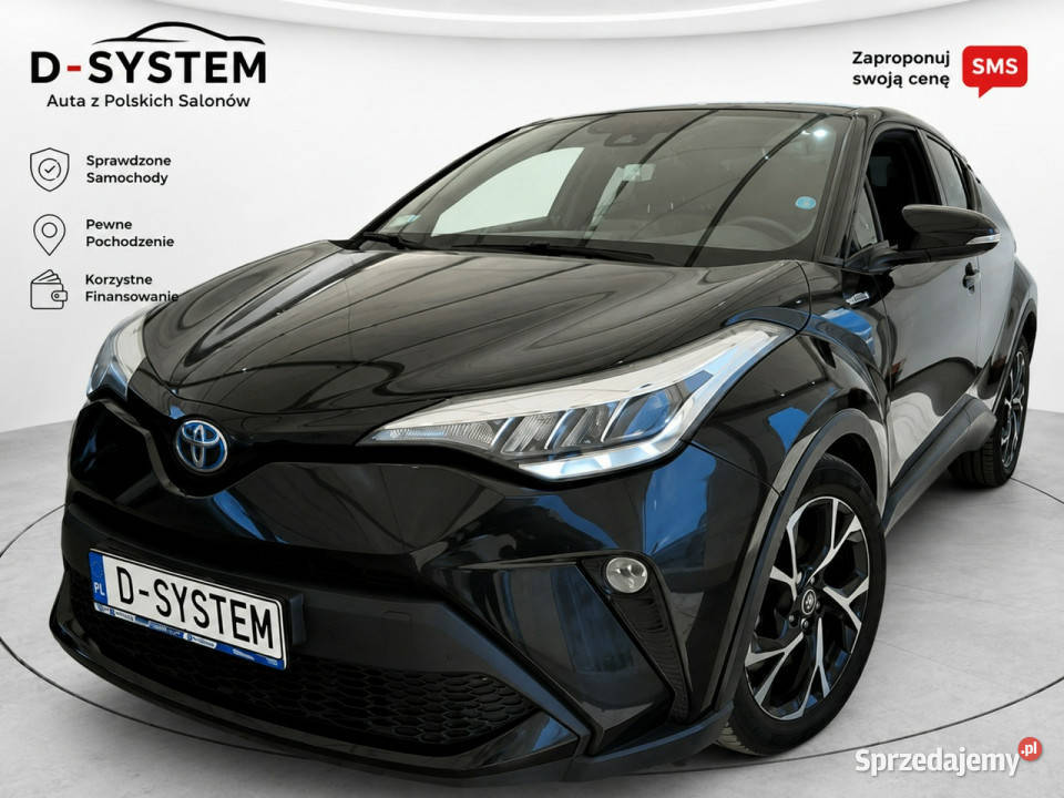 Toyota CHR CHR 21r Salon Polska Style HYBRID czarny podlaskie sprzedam