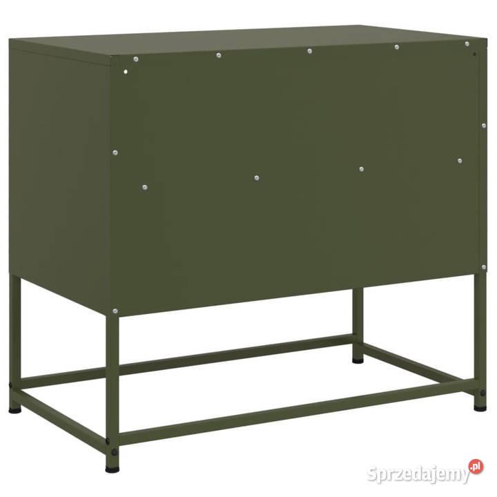Szafka pod telewizor oliwkowa 68x39x605 stalowa Warszawa