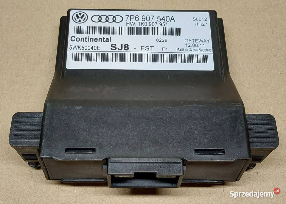 MODUŁ STEROWNIK GATEWAY VW TOUAREG 7P6907540A Układ elektryczny Mielęcin