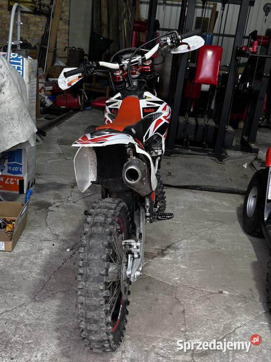 Motocykl Beta rr 450 zarejestrowany garażowany