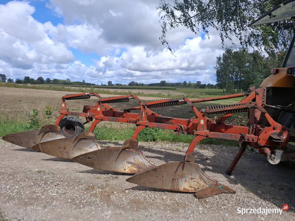 Pług zagonowy 4skibowy FRAUGDE Kverneland 31 Pługi podlaskie Jasionówka sprzedam