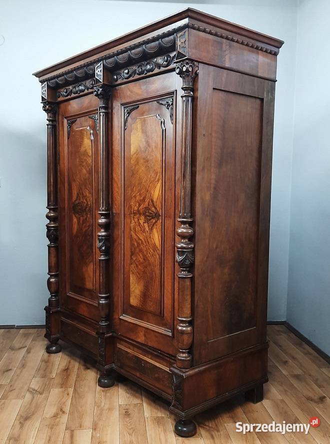 Piękna Duża Szafa Eklektyczna AntykiMarki Marki