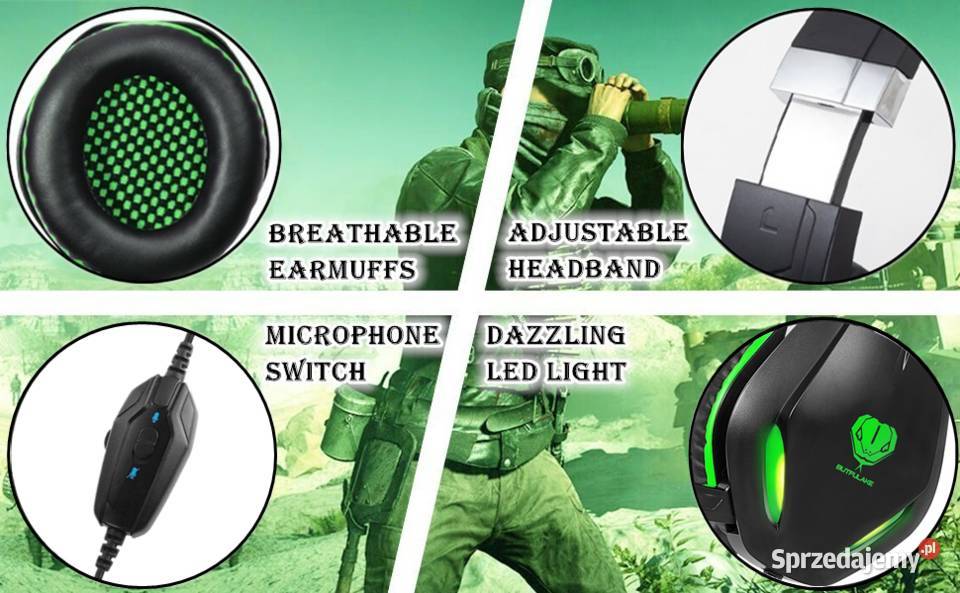 Słuchawki nauszne Butfulake GH2 Częstochowa