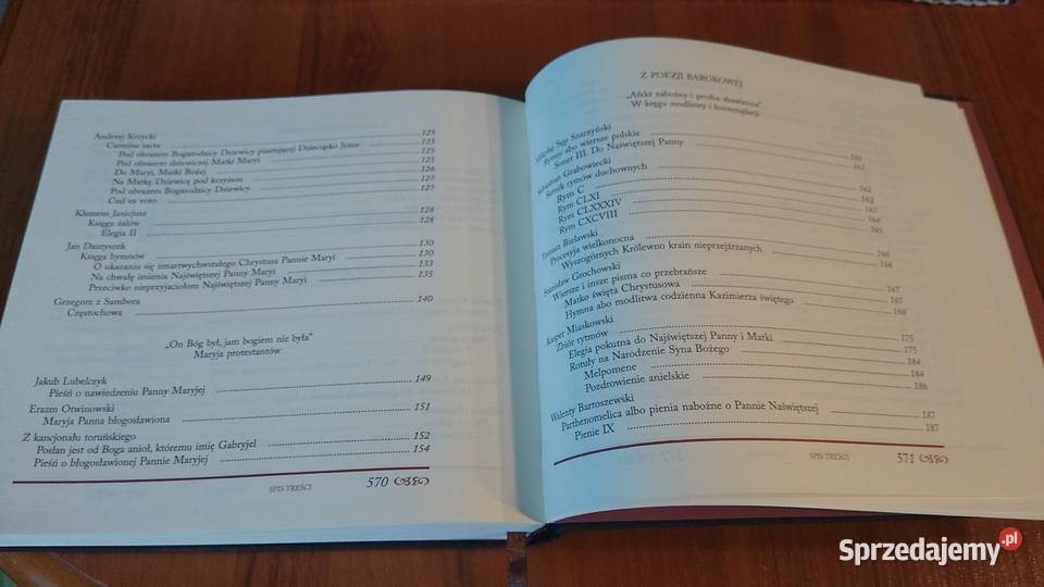 Przedziwna Matka Stworzyciela Swego antologia Gdańsk sprzedam