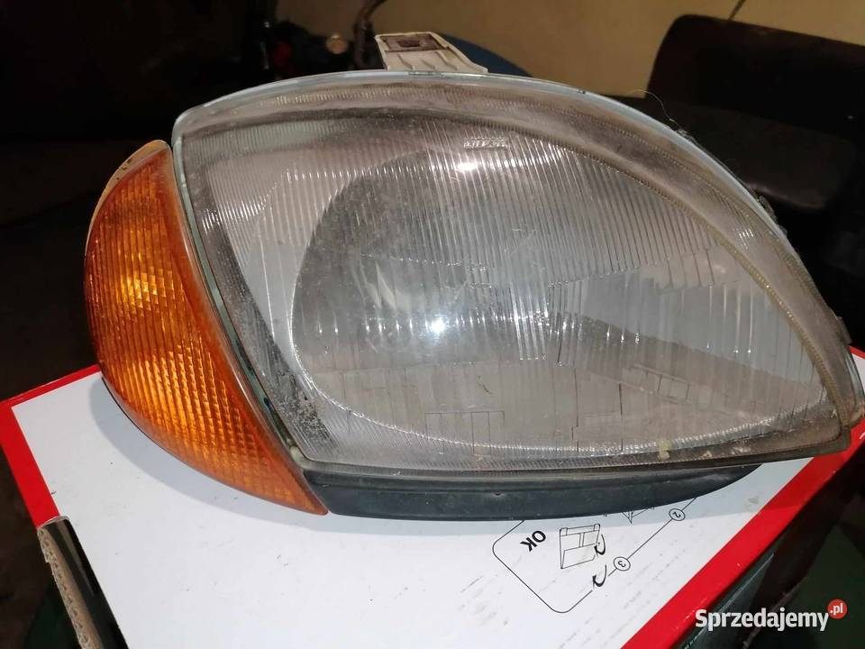 Lampa prawy przód fiat seicento Pabianice