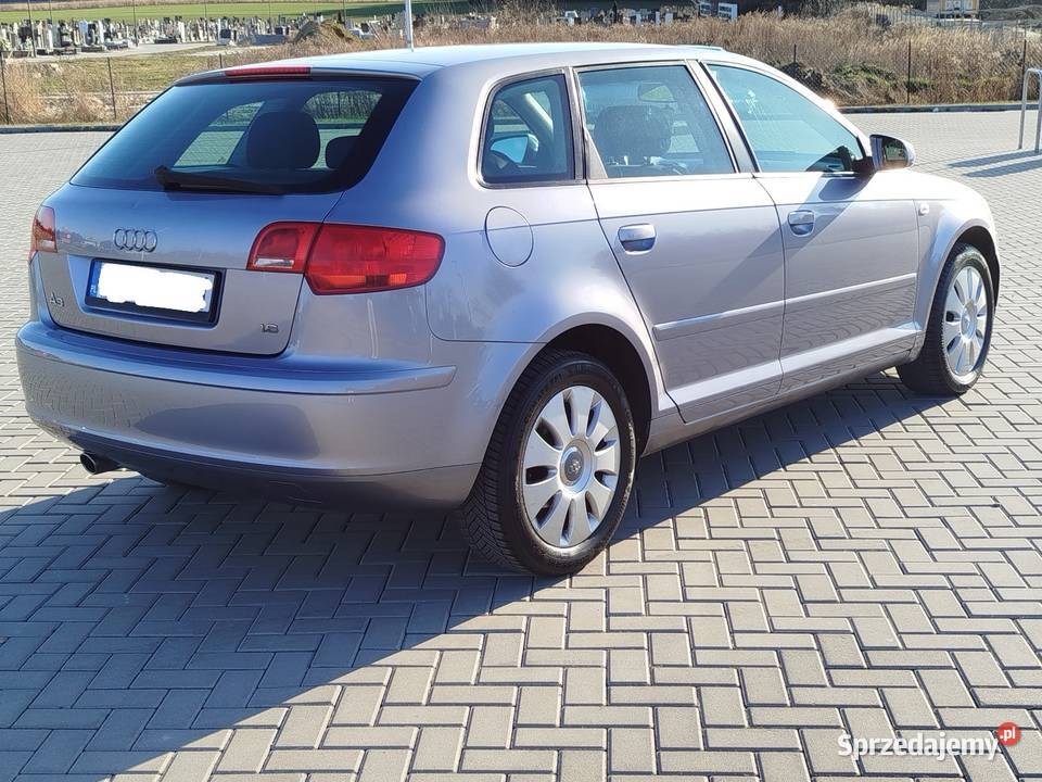 A3 8p 16 Benzyna 2005 5 drzwi nieuszkodzony Audi