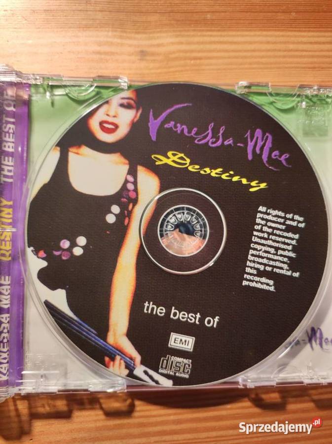 Vanessa Mae Destiny 2000 kolekcjonerska płyta cd Kielce