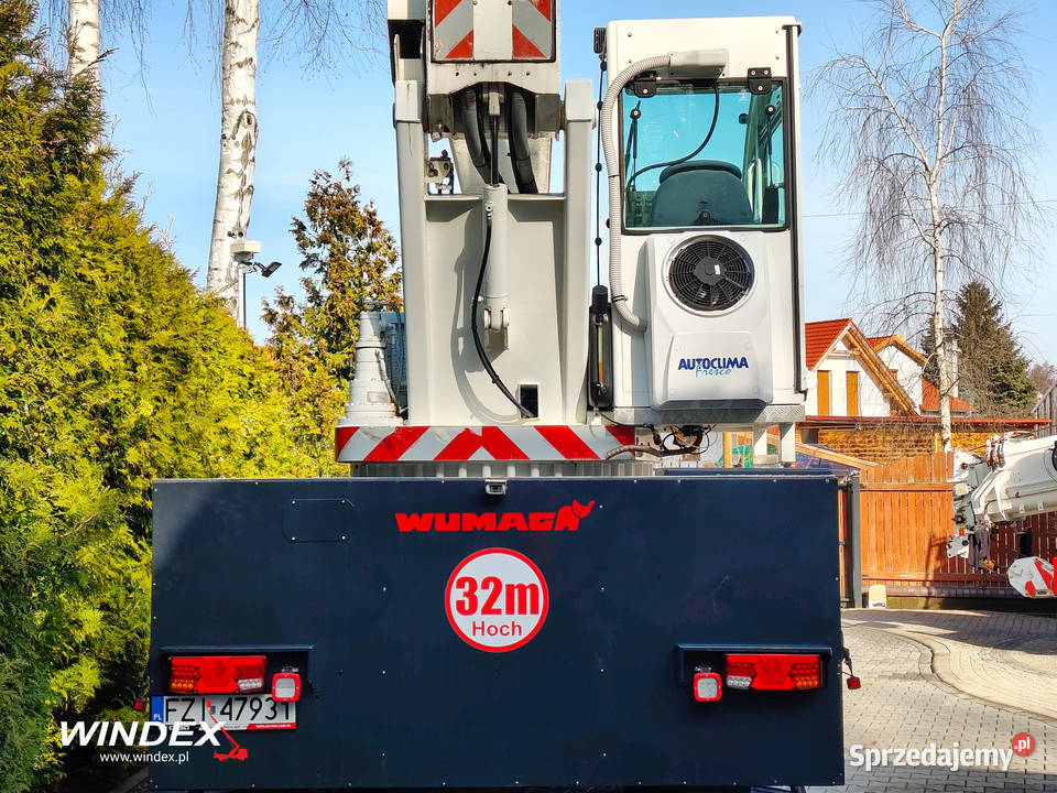 Podnośnik koszowy Wumag WT 320 pomorskie Chojnice