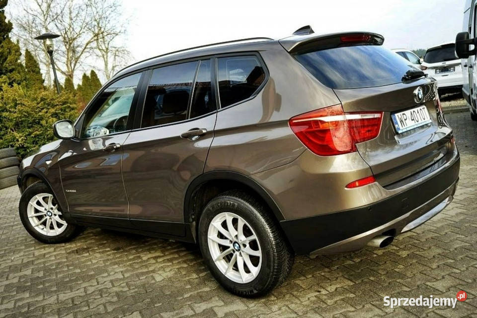 BMW X3 20xDrive NAVI Xenony skóra F25 2010 lakier metallic Płock